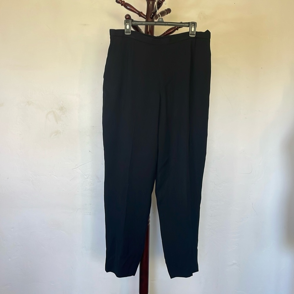 Liz Claiborne Collection Polyester Blend Fully Lined Dressy Zipper Pant Sz16